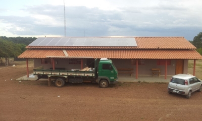 Instalação fotovoltaica "Brasil Verde"